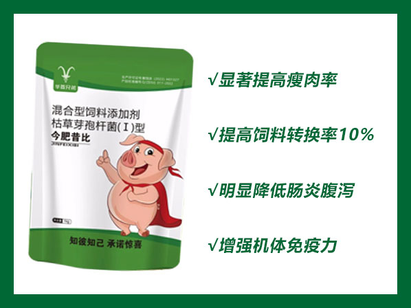 今肥昔比---育肥豬專(zhuān)用型、開(kāi)胃、補(bǔ)養(yǎng)、催肥、脫霉、驅(qū)蟲(chóng)為一體的純中藥微生態(tài)制劑！