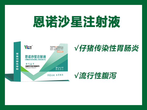 恩諾沙星注射液------- 腸炎克星、立竿見影、一針見效